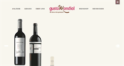 Desktop Screenshot of gustomondial.ch